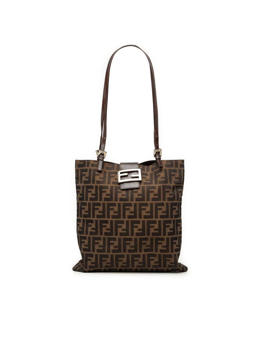 Fendi Vintage Shoulder Bag Zucca Canvas #327137F95B